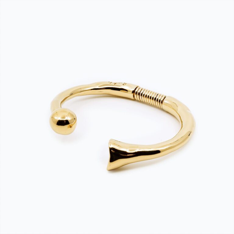 Base bracciale Campana Versatile linea Thin oro