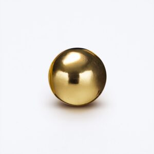 Sfera in metallo — oro